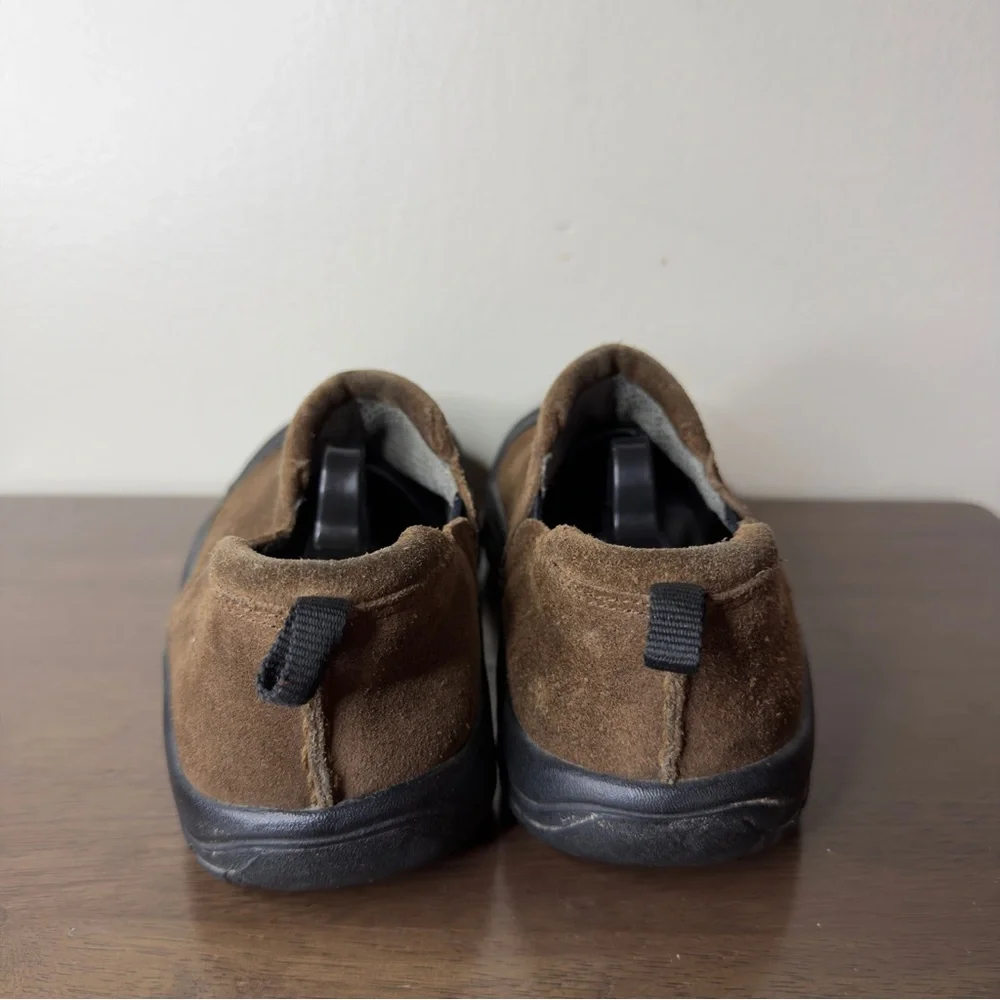 Keen Brown Suede Slip On Shoes Sz 6 Kids